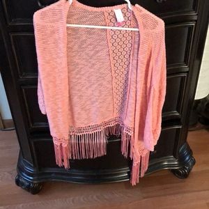 🌸 5/25 No Boundaries knit kimono cardigan